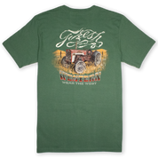 Tractor Tee Pine Green