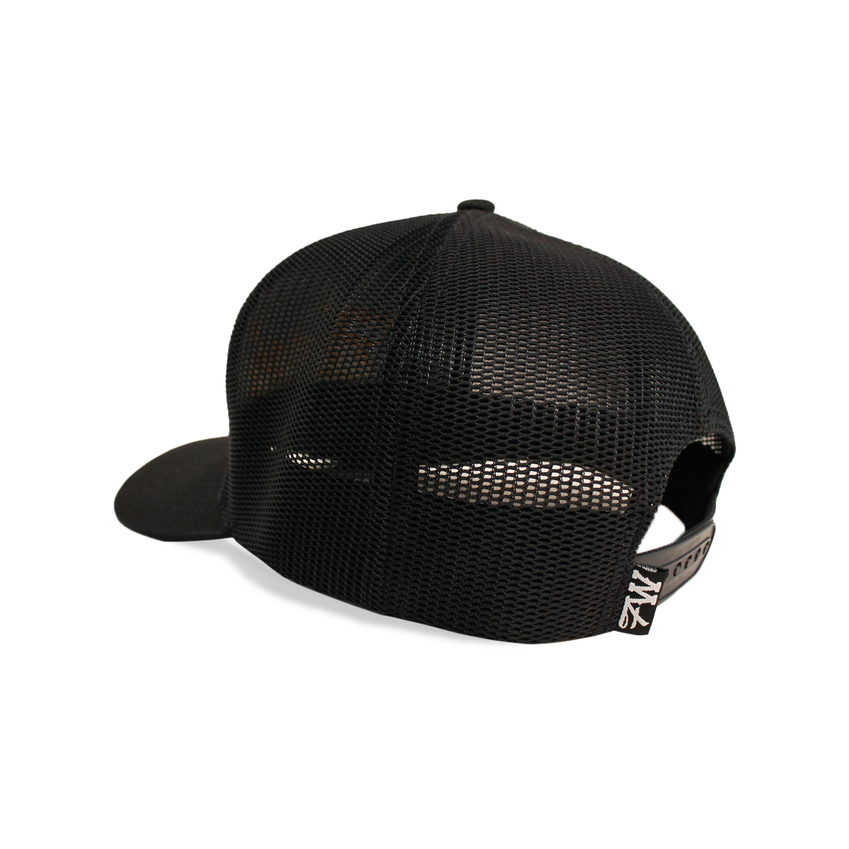 5-Panel Trucker Hat | Black + Gold