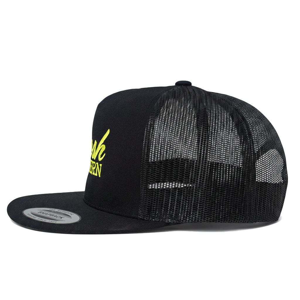 The Tour Hat | Black + Neon