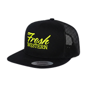 The Tour Hat | Black + Neon