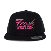 The Tour Hat | Black + Pink