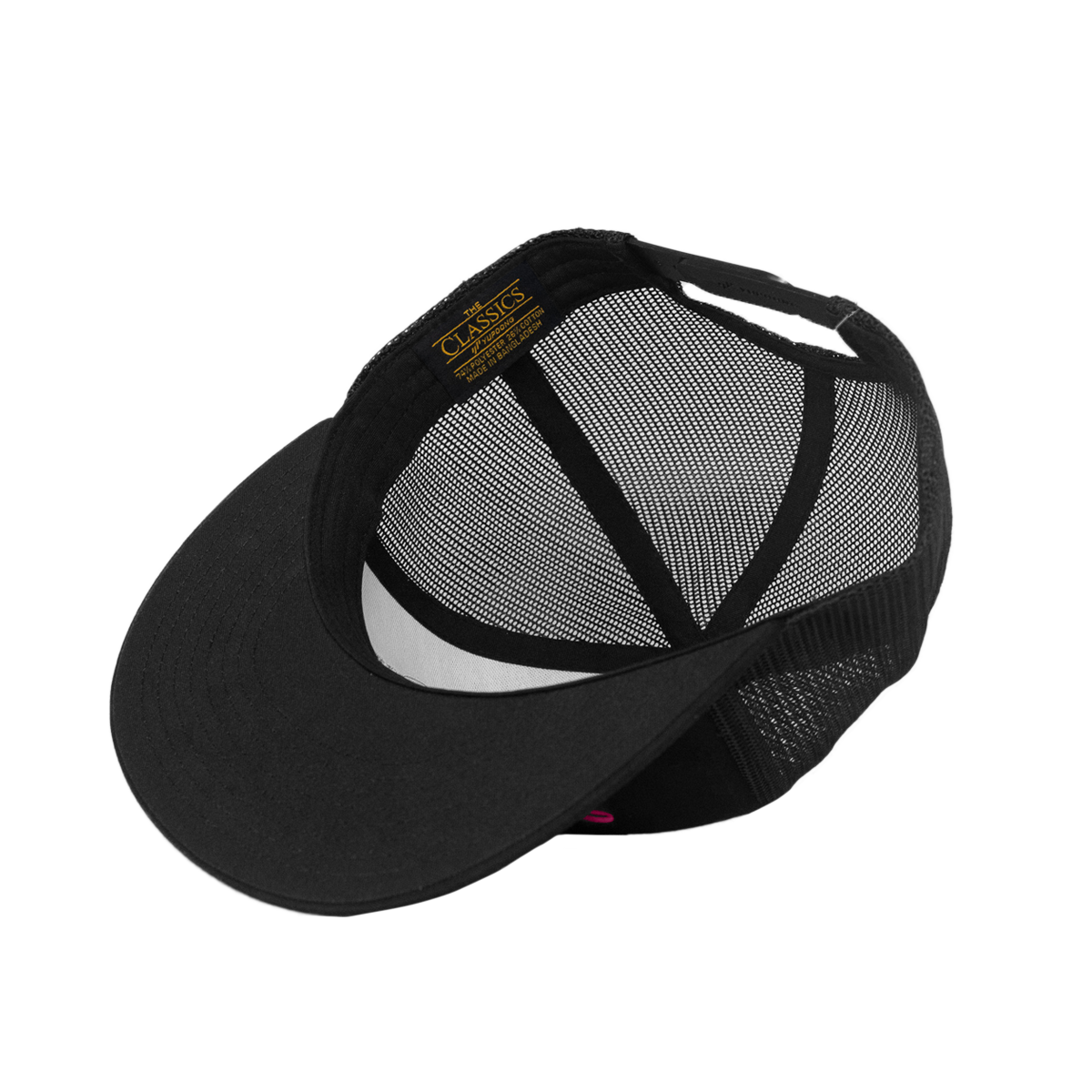 The Tour Hat | Black + Pink