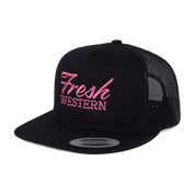 The Tour Hat | Black + Pink