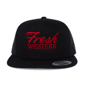 The Tour Hat | Black + Red