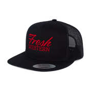 The Tour Hat | Black + Red