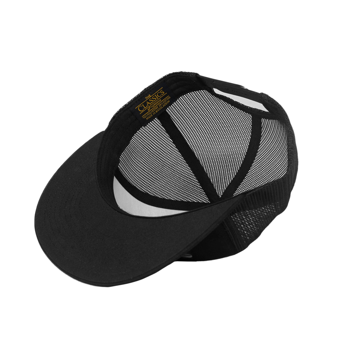 The Tour Hat | Black + Powder Pink