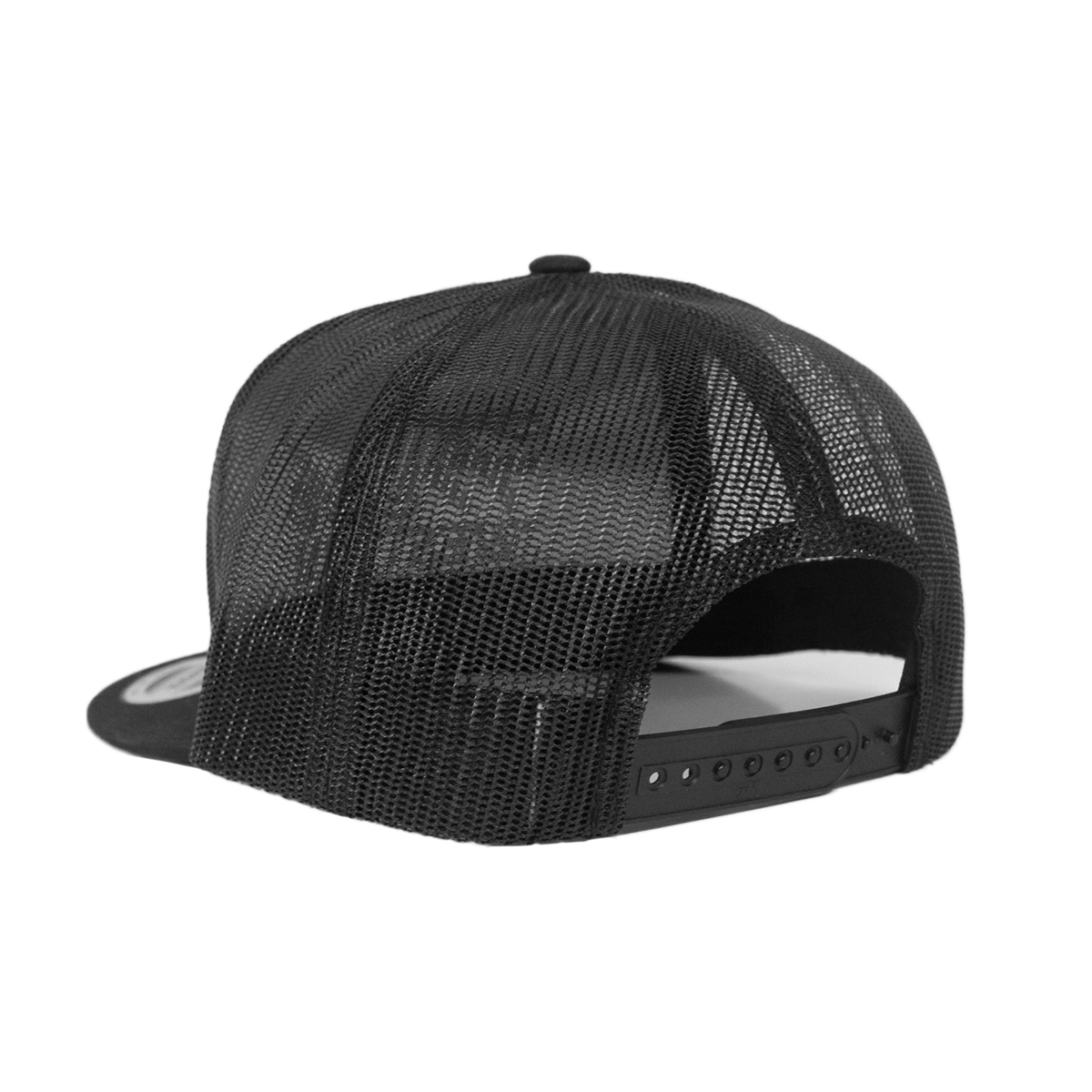 The Tour Hat | Black + Powder Pink