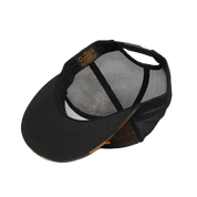 The Tour Hat | Woodland Camo + Blaze