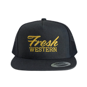 The Tour Hat | Charcoal + Gold