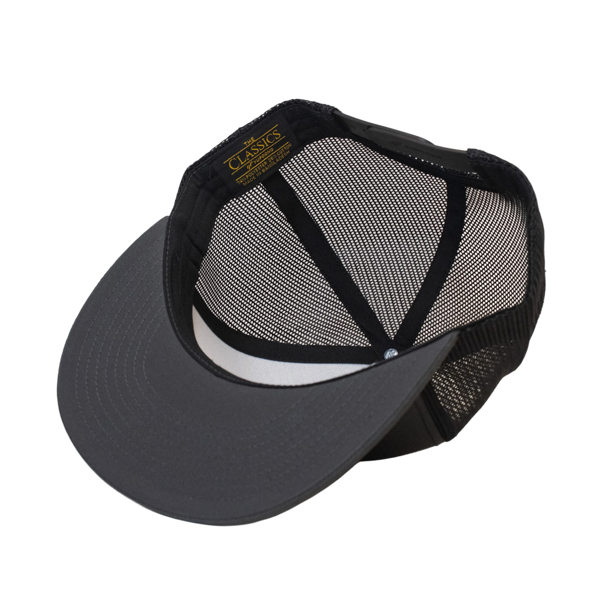 The Tour Hat | Charcoal + Gold