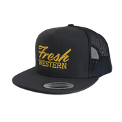 The Tour Hat | Charcoal + Gold