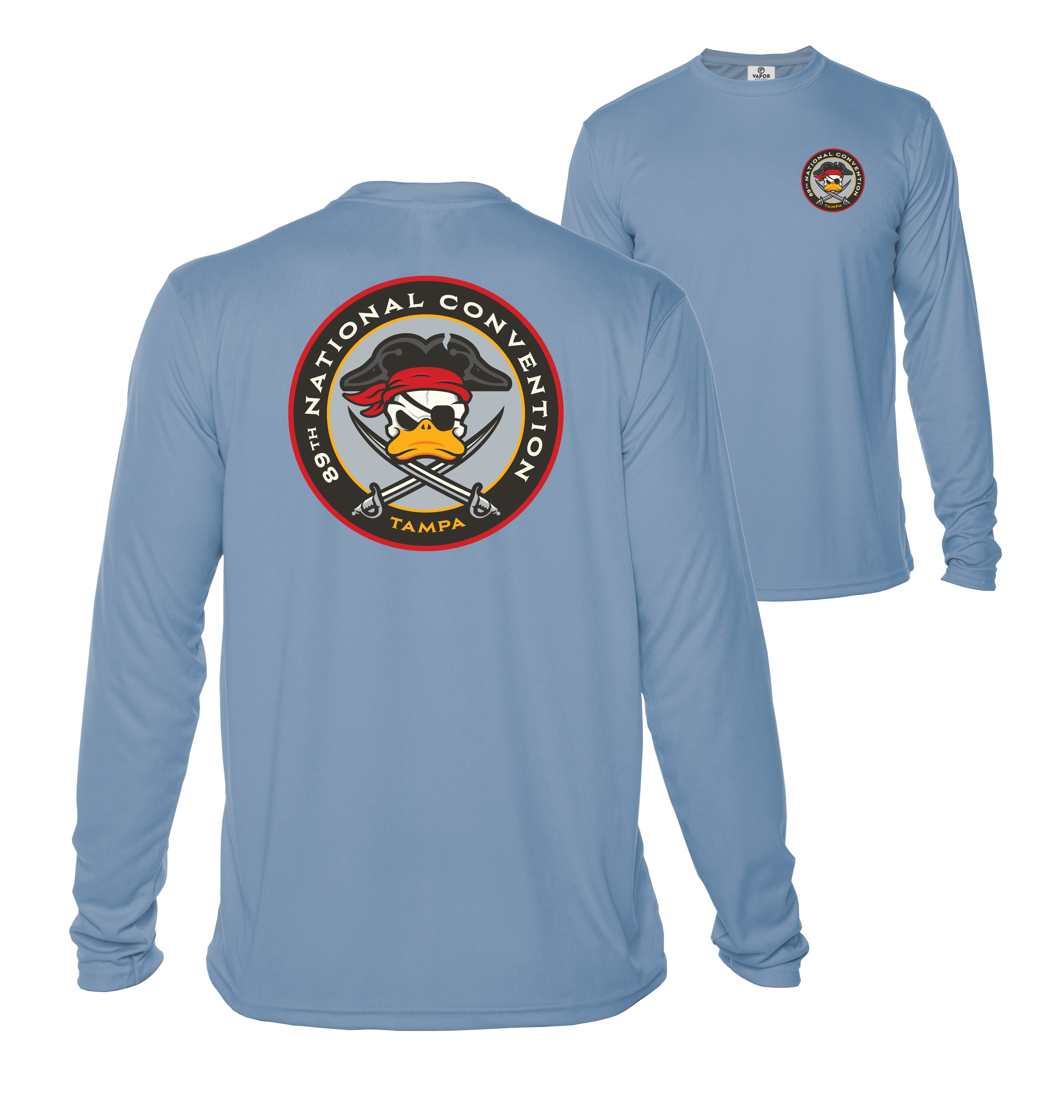 National Convention Performance Tee | Columbia Blue