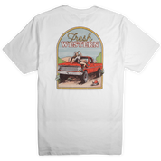 Square Body Tee White