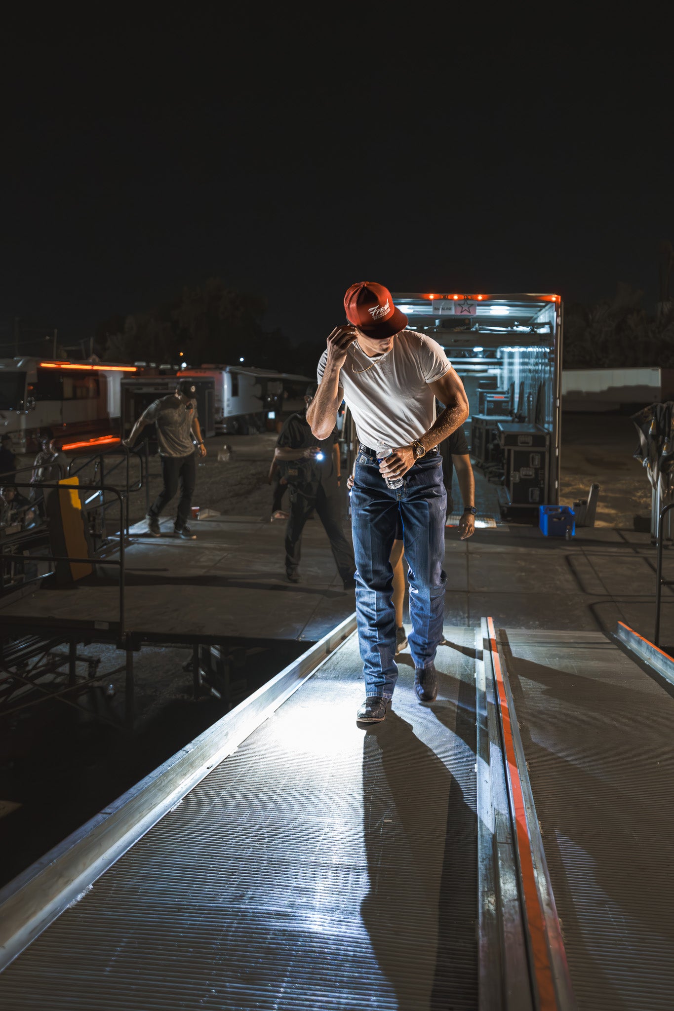 The Tour Hat | Red + White
