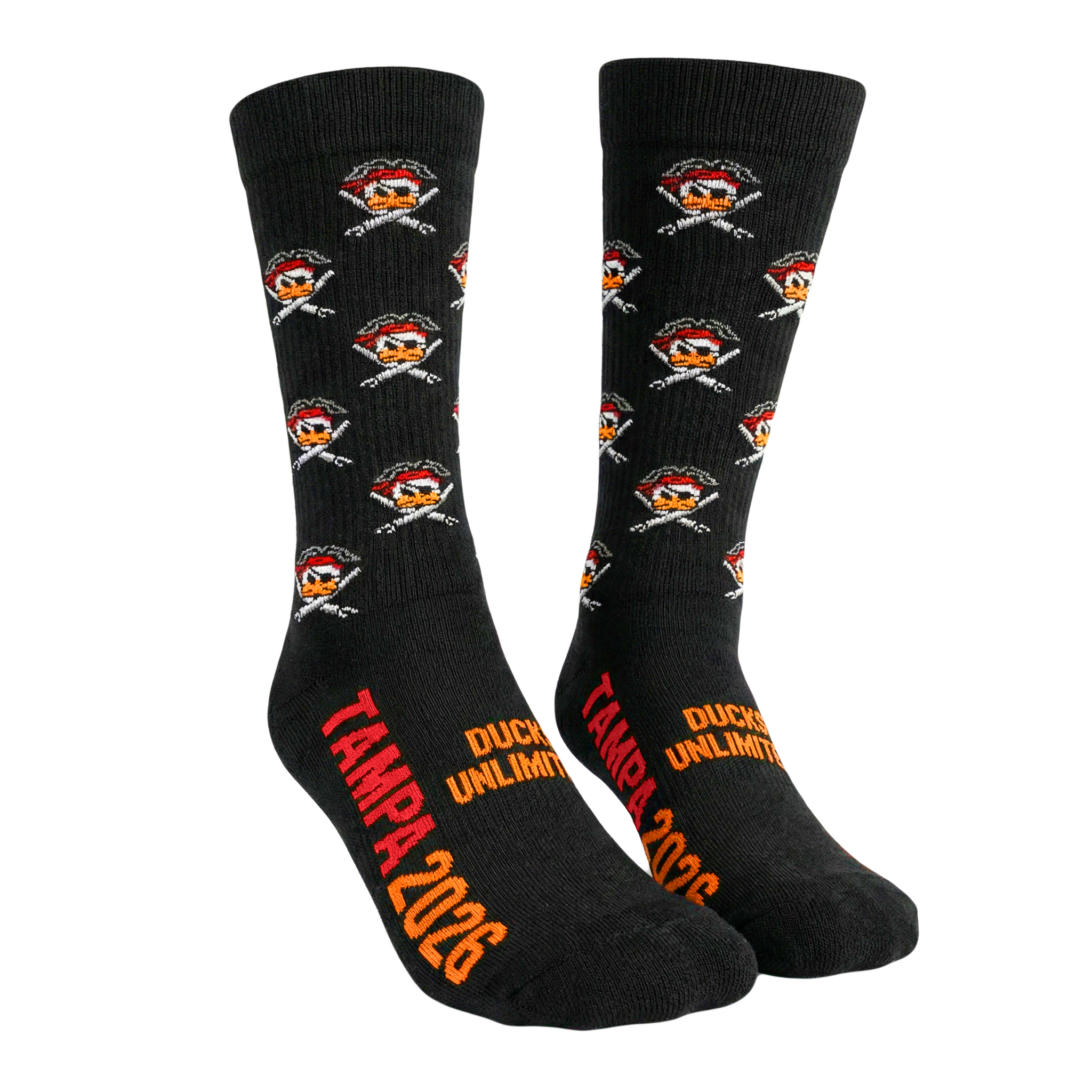 Ducks Unlimited Dress-Casual Sock | Black