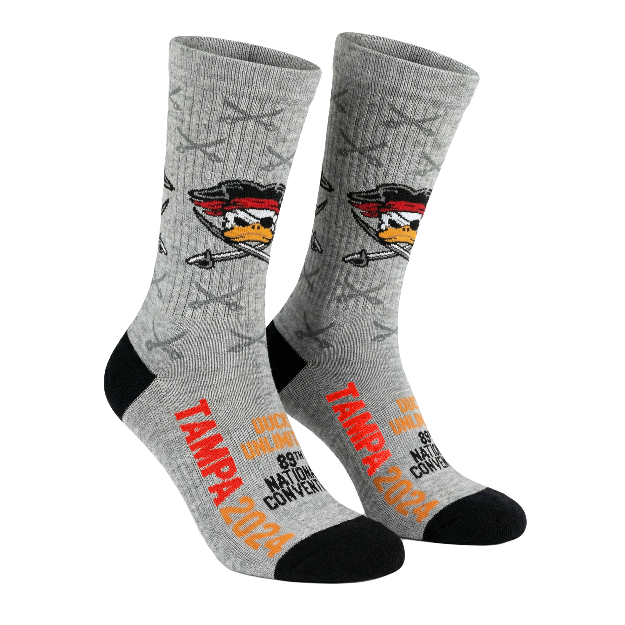 Ducks Unlimited Dress-Casual Sock | Grey