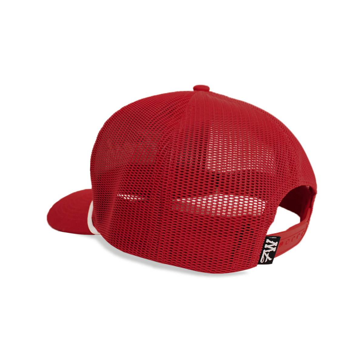Rope Trucker Hat | Red + White