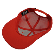 Rope Trucker Hat | Red + White