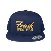The Tour Hat | Navy + Gold