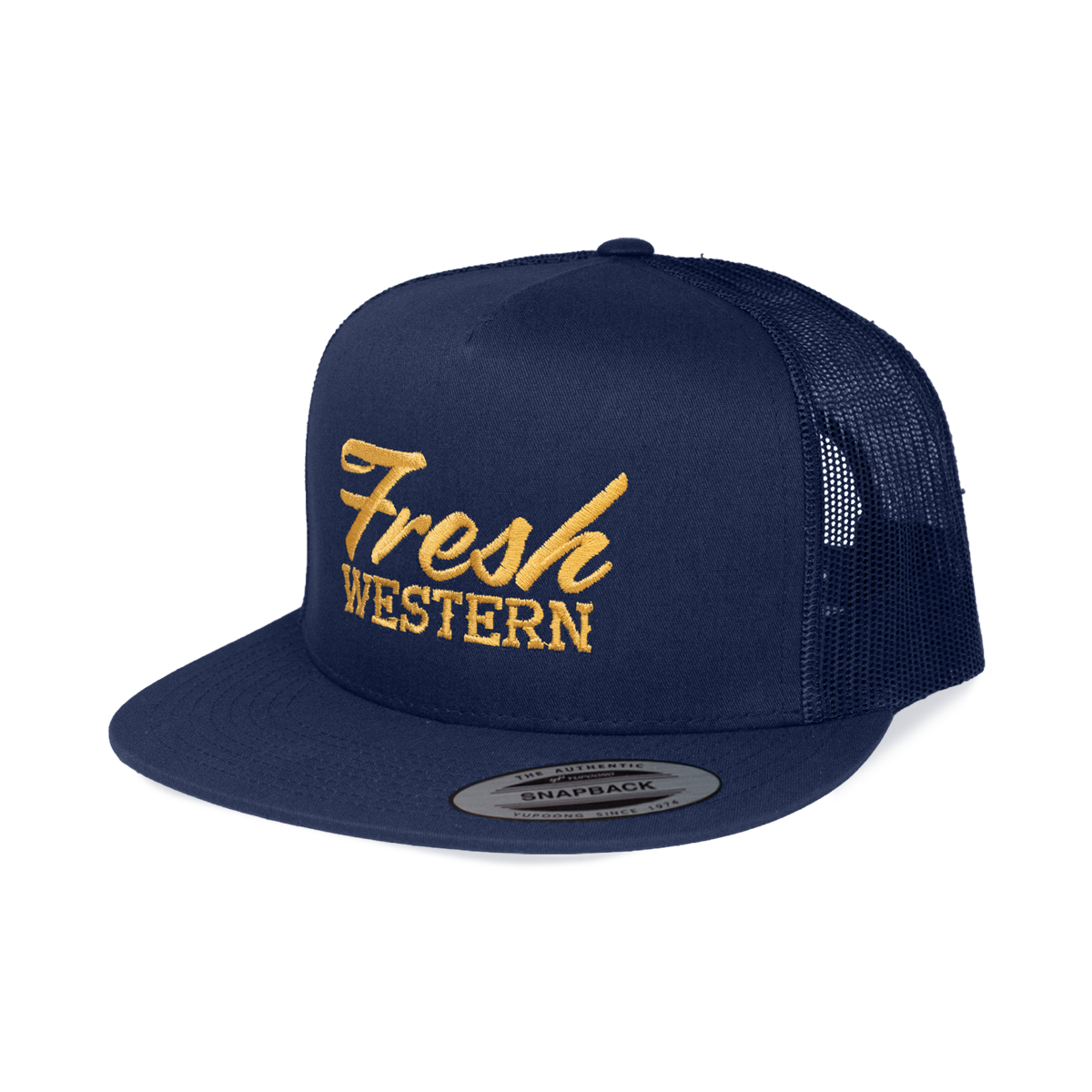The Tour Hat | Navy + Gold