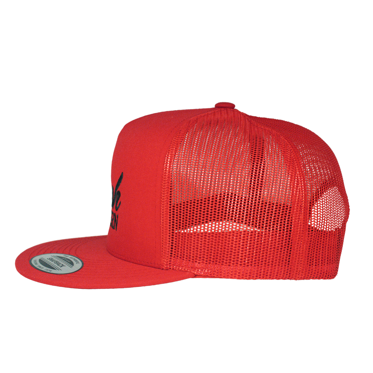 The Tour Hat | Red + Black