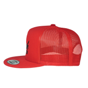 The Tour Hat | Red + Black
