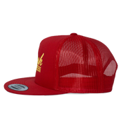 The Tour Hat | Red + Gold