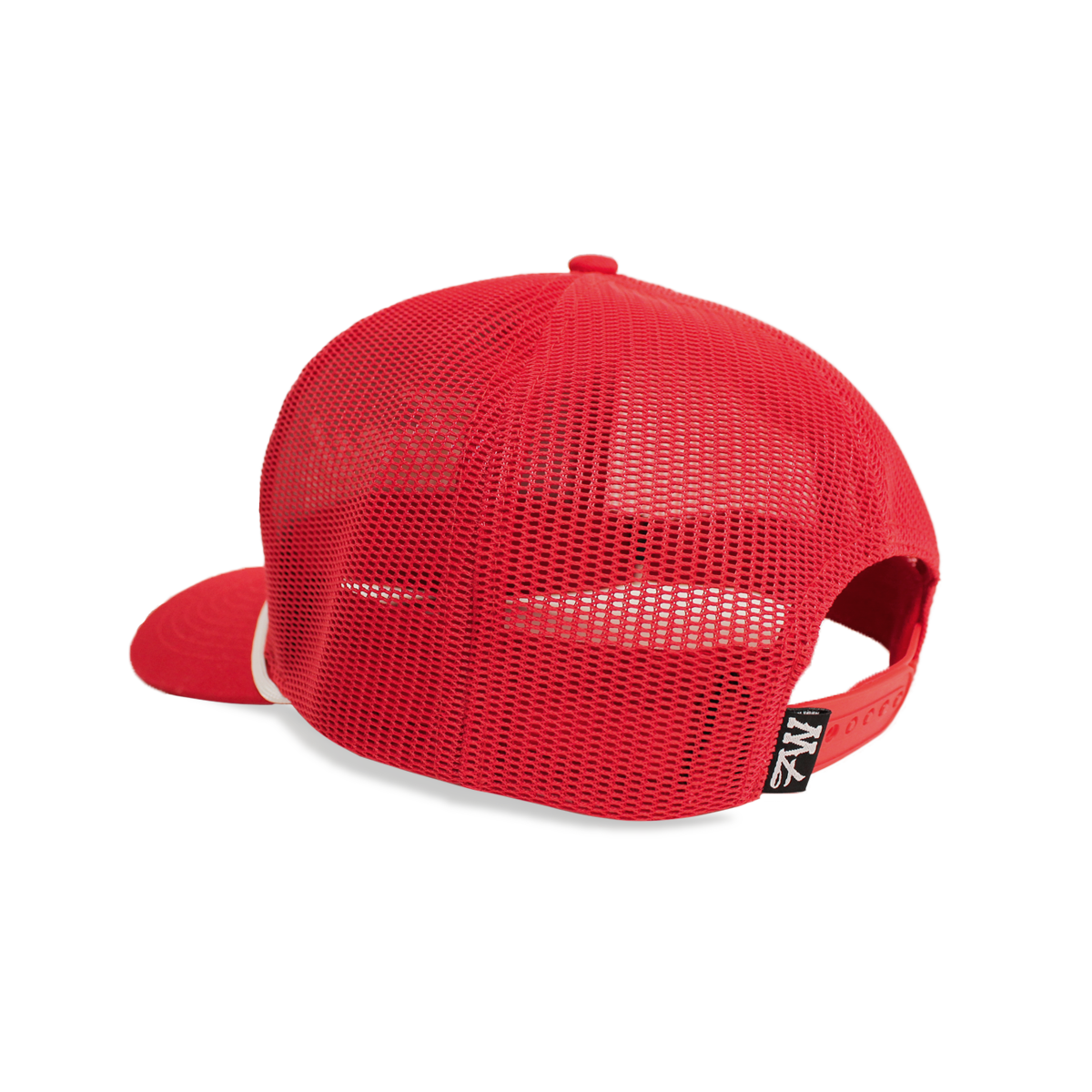 Rope Trucker Hat | Red + White