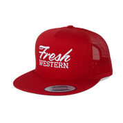 The Tour Hat | Red + White