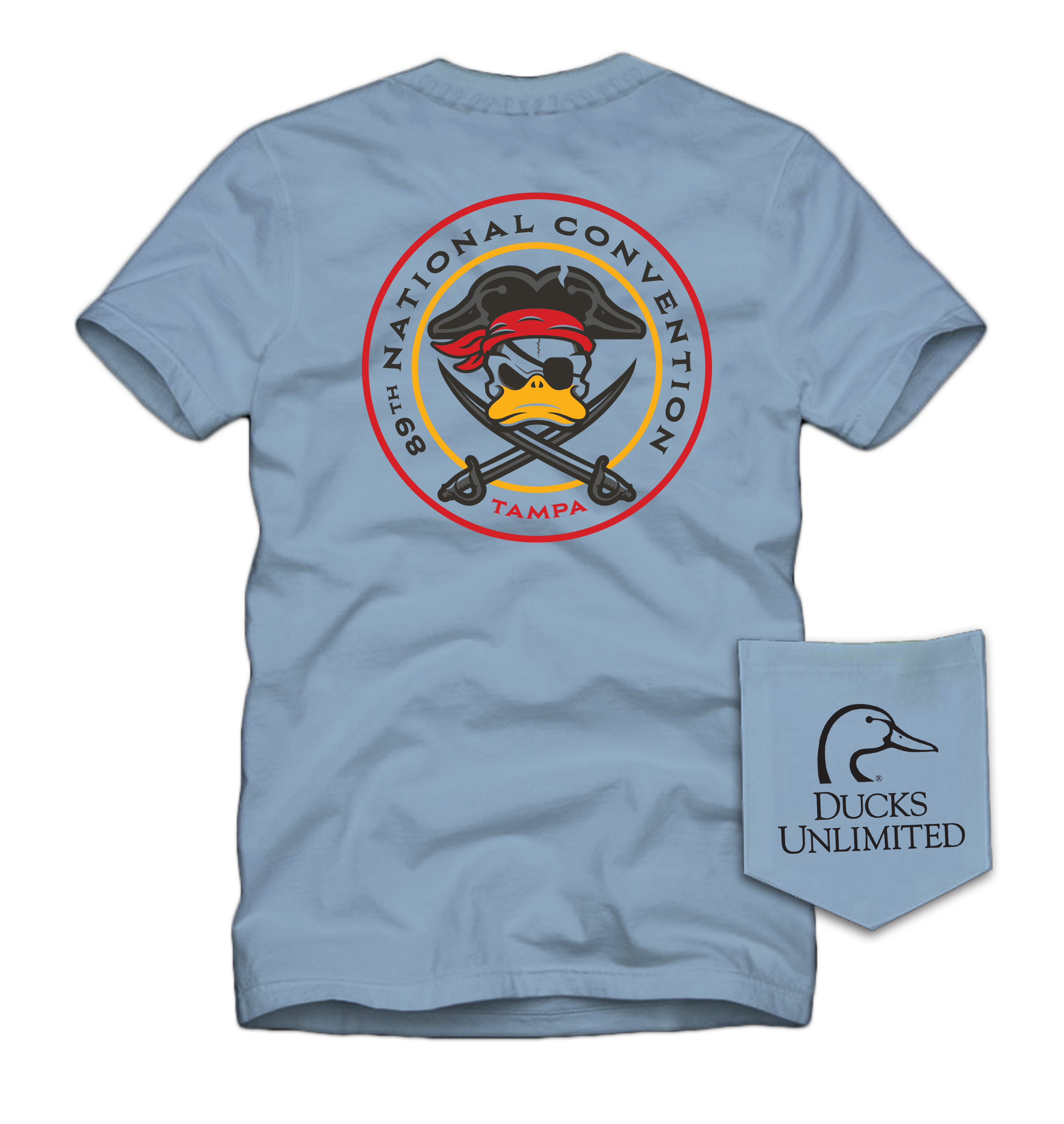 Ducks Unlimited Convention T-Shirt | Sky Blue