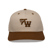 The Retro Hat | Tan + Brown