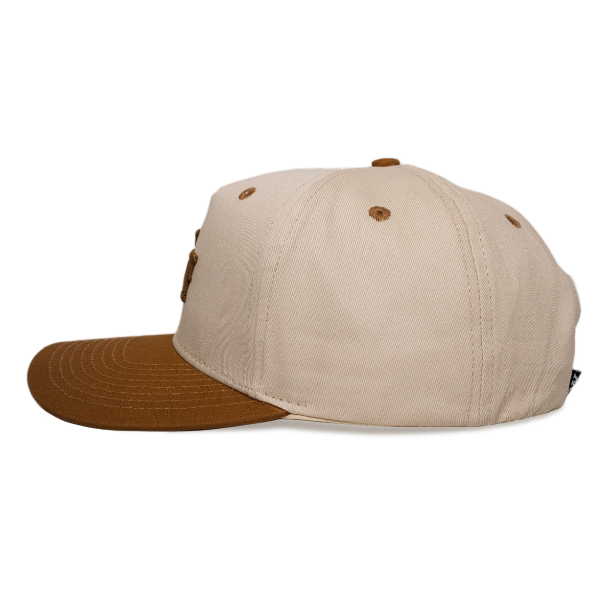 The Retro Hat | Tan + Brown