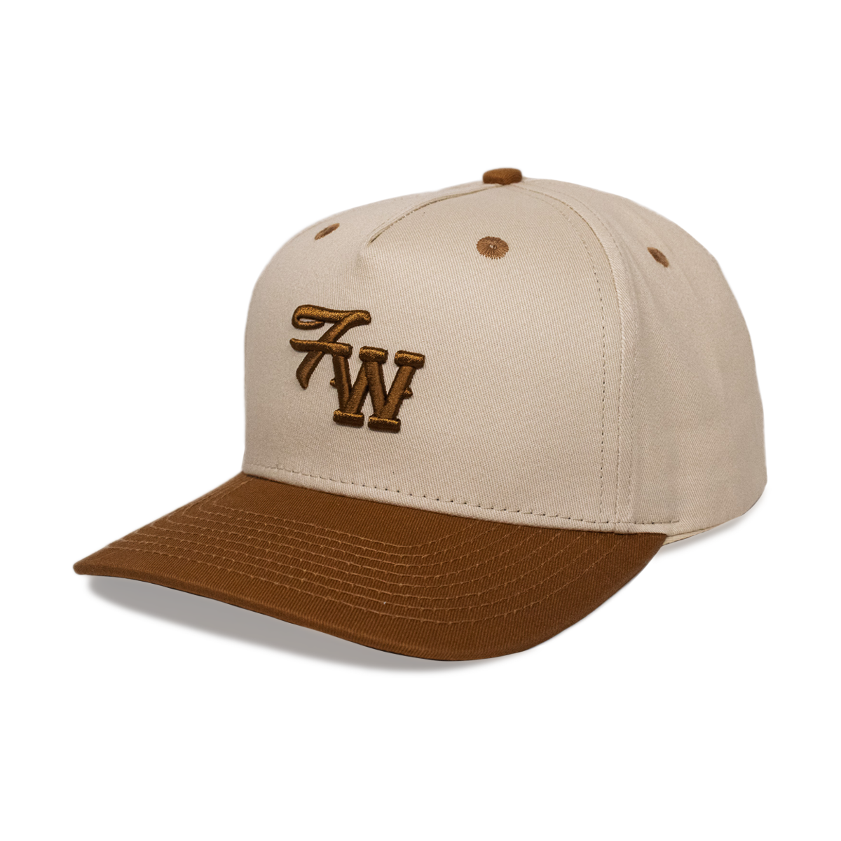 Retro Hat | Tan + Brown Vintage 5-Panel Hat for the Modern West – Fresh ...