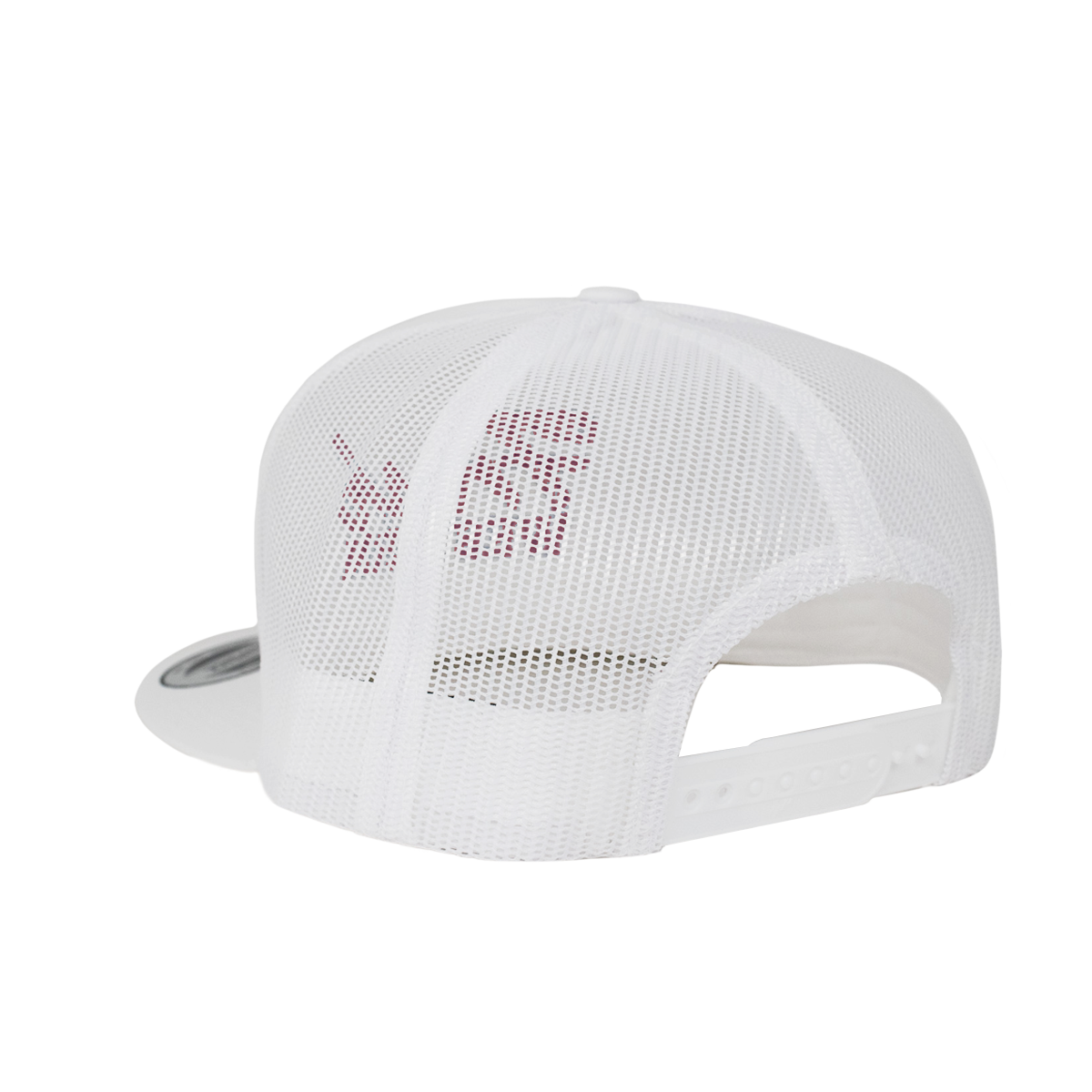 The Tour Hat | White + Red