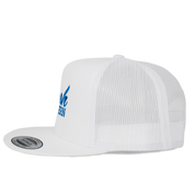 The Tour Hat | White + Royal