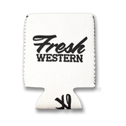 Classic Logo Can Cooler | White