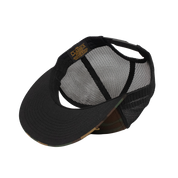 The Tour Hat | Woodland Camo + Gold