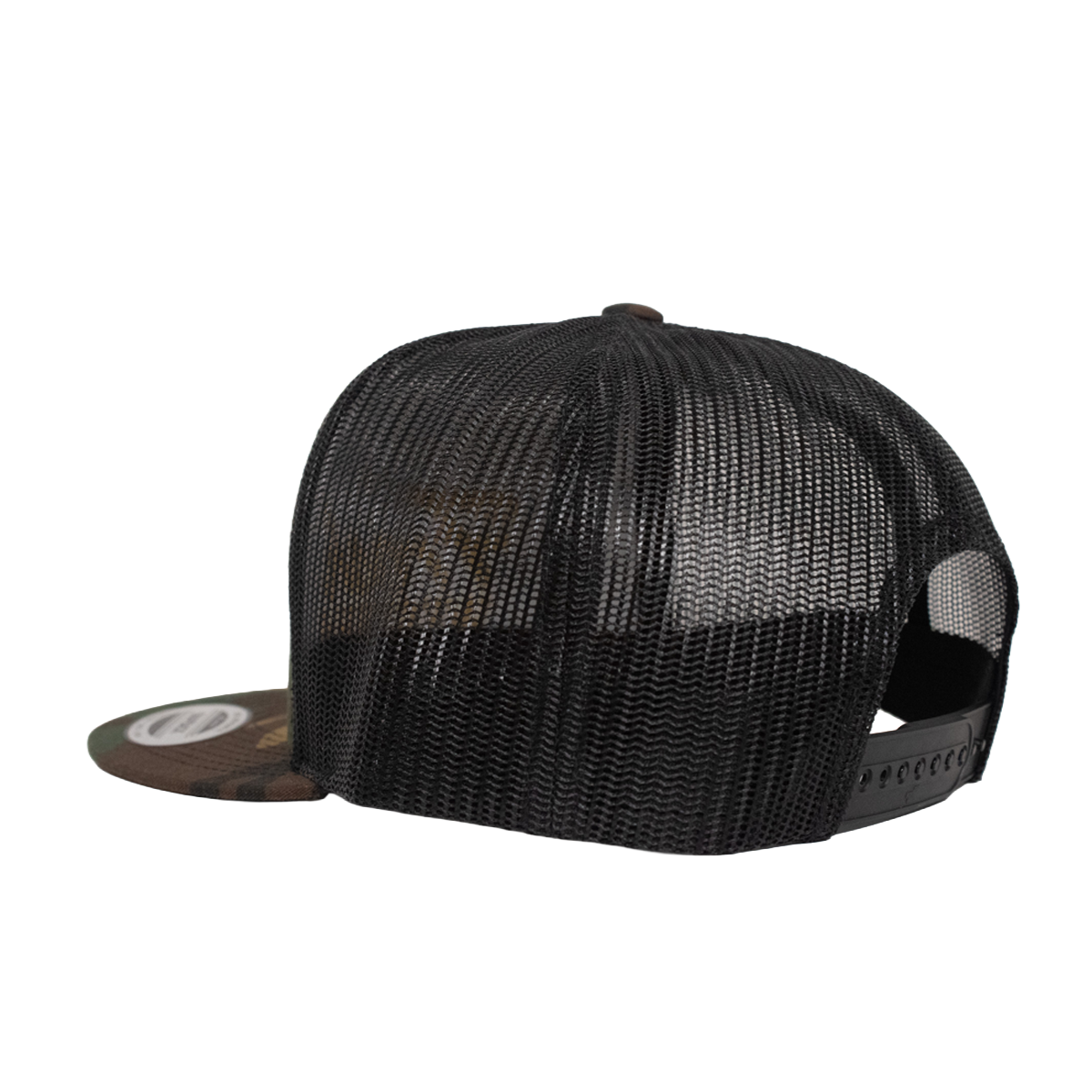 The Tour Hat | Woodland Camo + Gold