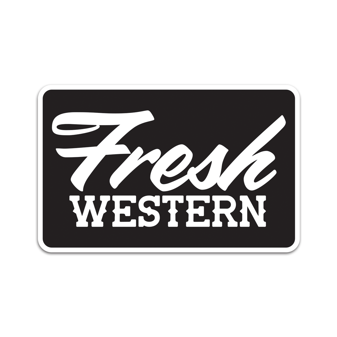 Classic Logo Decal | Black