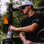 Classic Logo Can Cooler | White